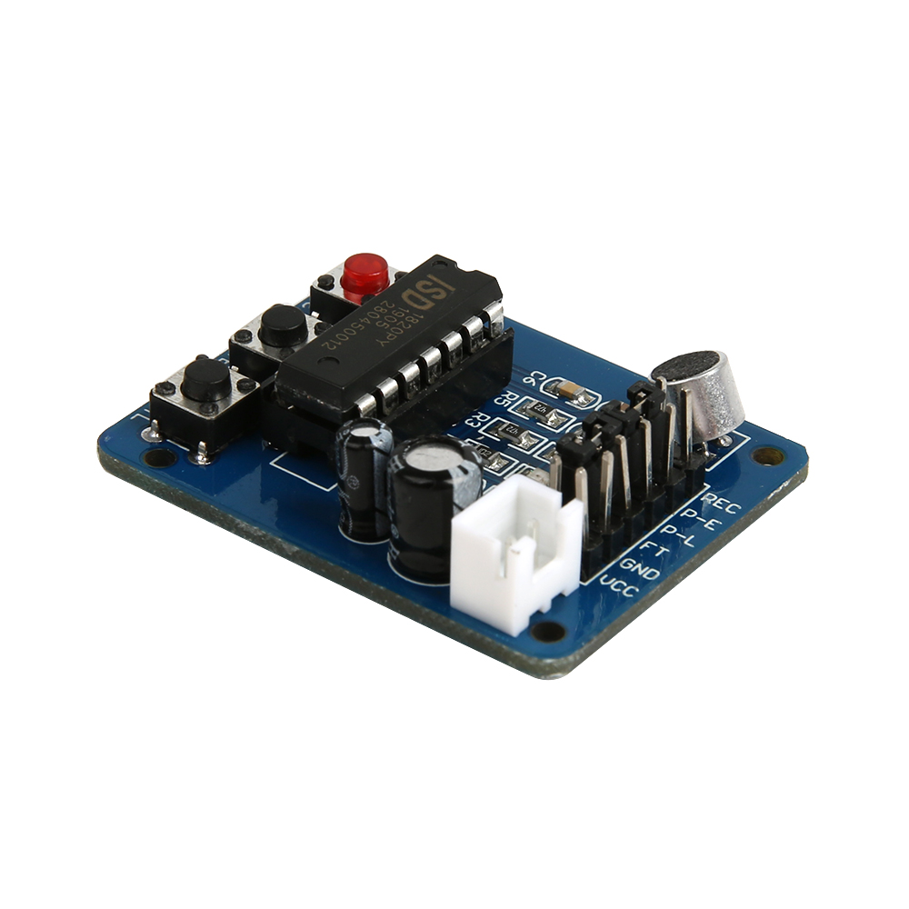 Модуль записи и воспроизведения звука ISD1820 с микрофоном